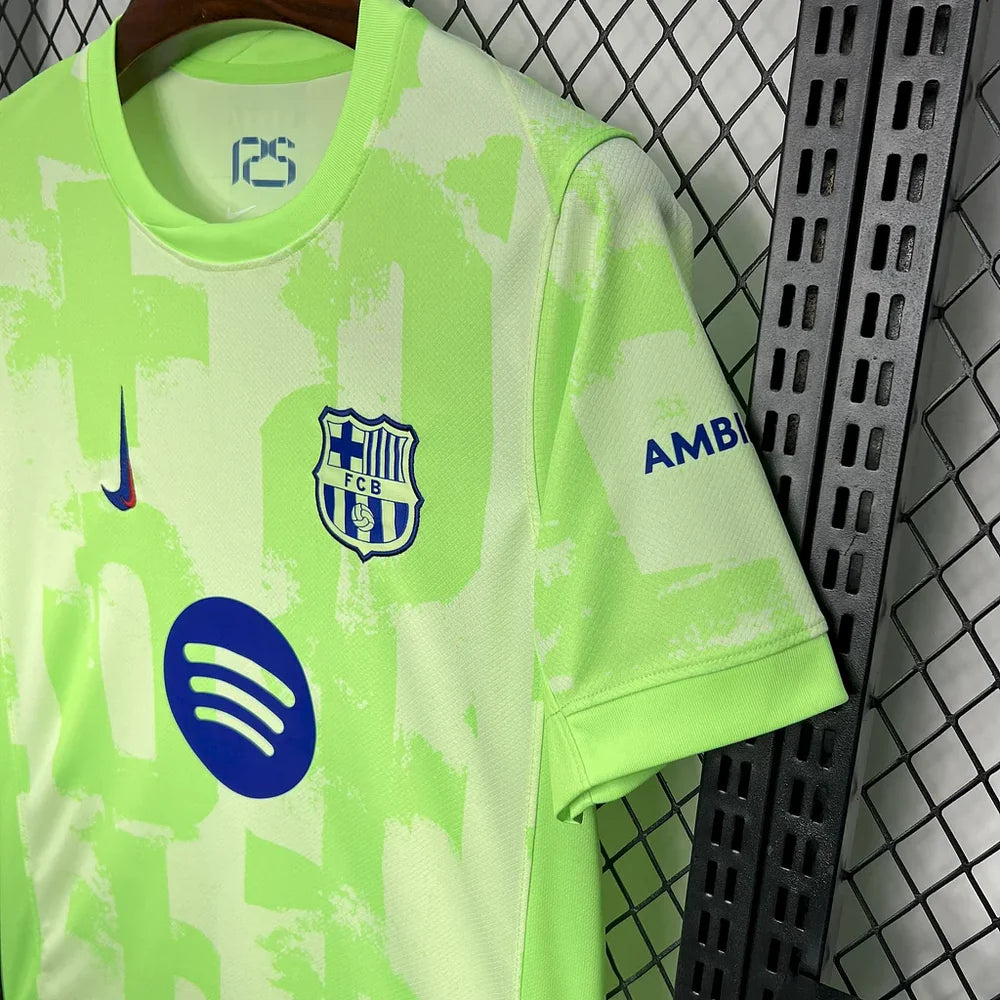 FC Barcelone - Maillot - foot third 2024 2025 - Jaune fluo