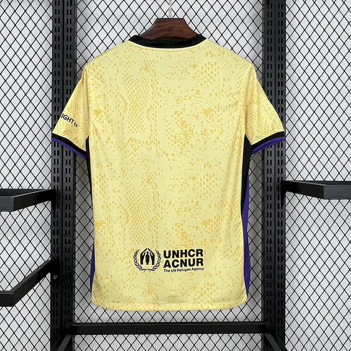 FC Barcelone - Maillot Foot 2025 2026 extérieur - Jaune