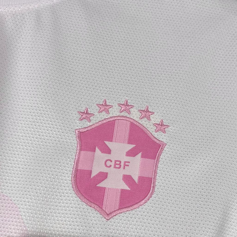 Brésil - Maillot - Concept 2025-26 - Rose - Blanc