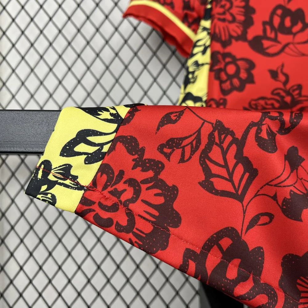 Portugal - Maillot Concept Fleurs - Rouge
