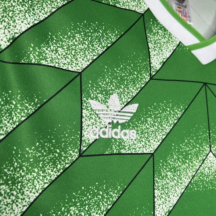 Allemagne - Maillot foot 1990 Retro - Vert