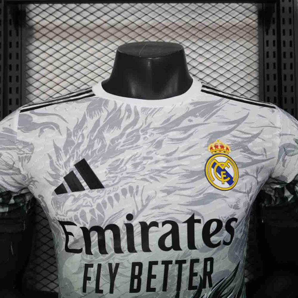 Real Madrid - Maillot concept 2025-26 - Blanc - Noir dragon