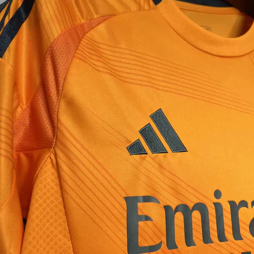 MAILLOT RÉAL MADRID - EXTÉRIEUR 2024/25 - Orange