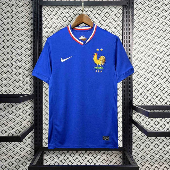 Équipe de France - Maillot foot domicile 2024 2025 EURO2024 - Bleu