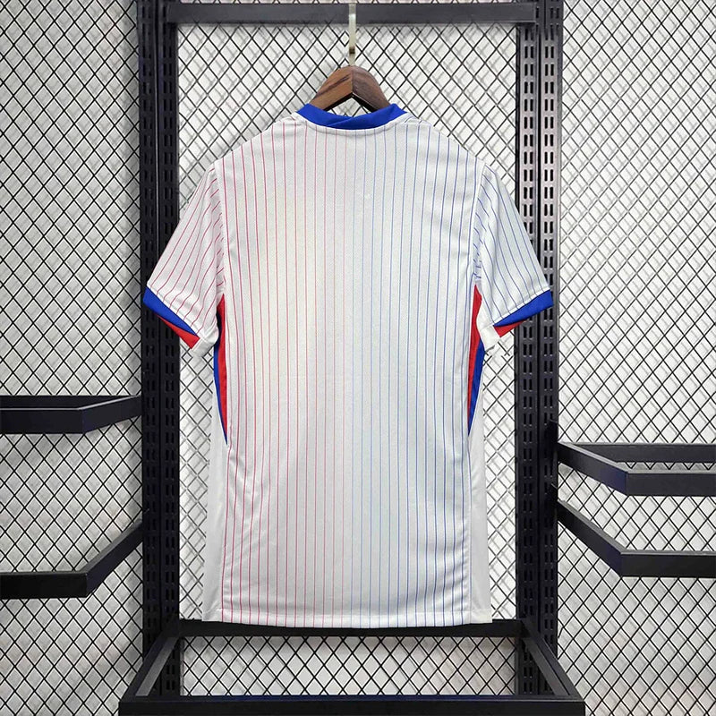 Équipe de France - Maillot foot extérieur 2024 2025 EURO2024 - Blanc