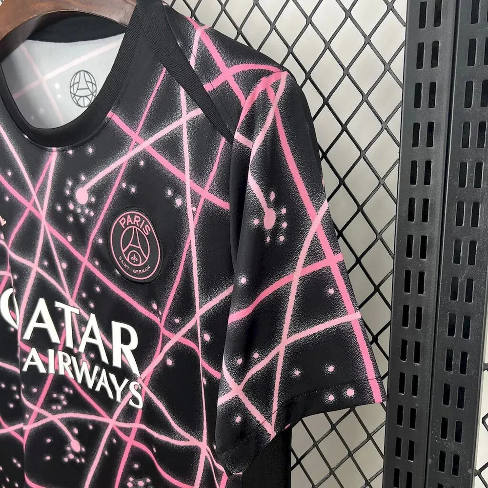 PSG - Maillot 2025/26 - Noir - Rose