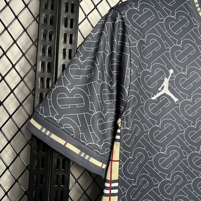 Angleterre- Maillot foot concept Burberry 2024 2025 - Gris
