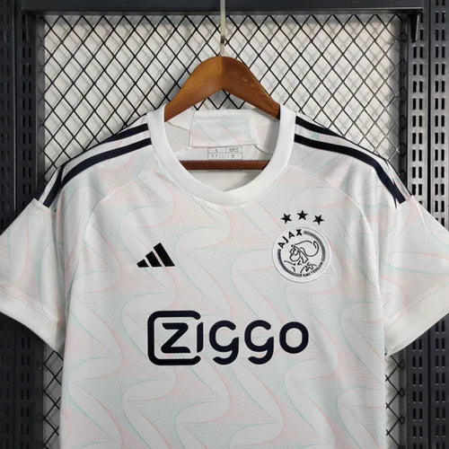 Maillot Ajax saison 2023-2024 extérieur - Blanc