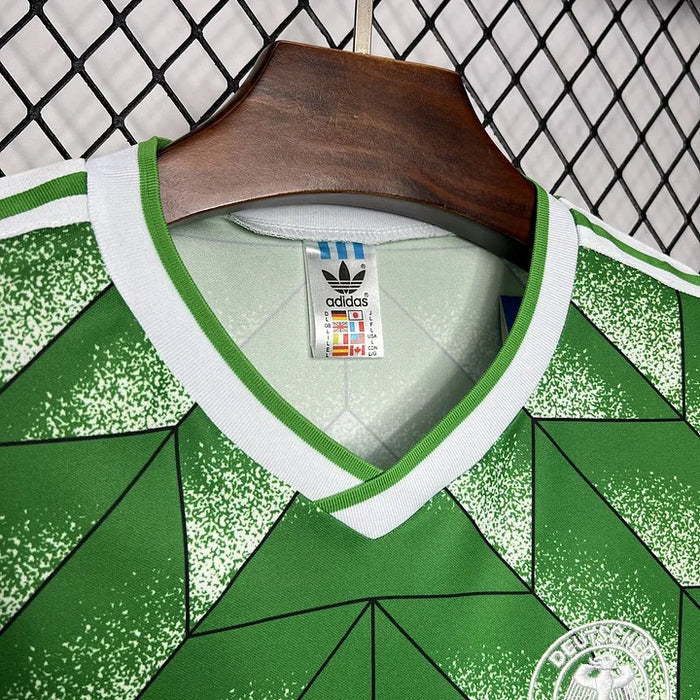 Allemagne - Maillot foot 1990 Retro - Vert