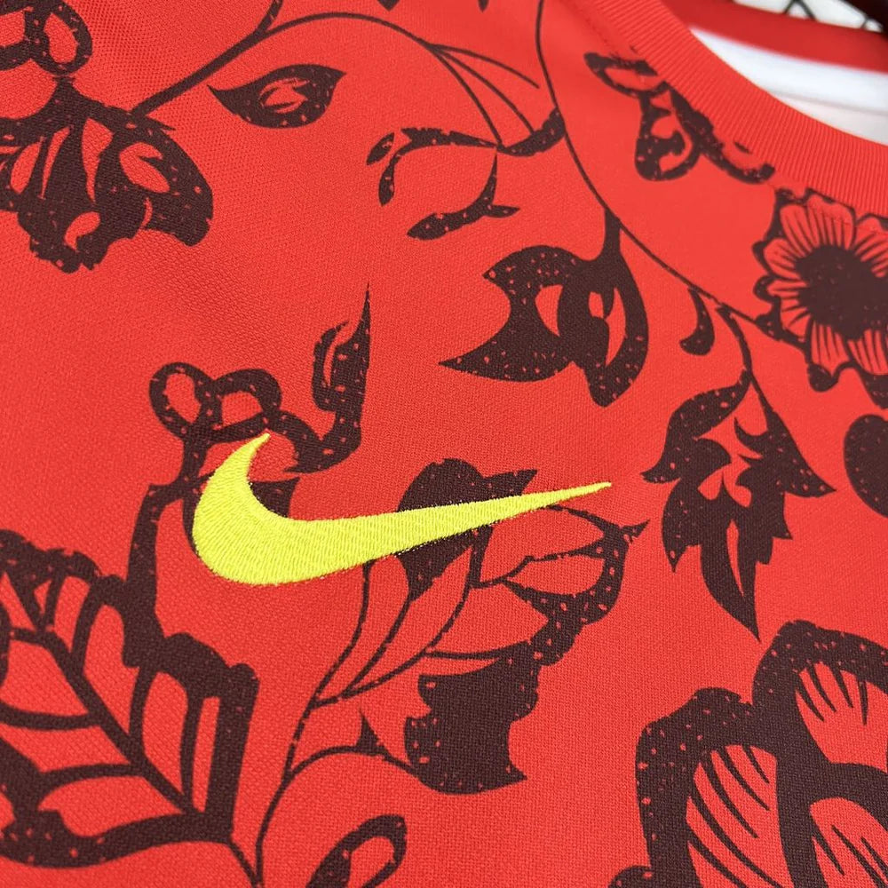 Portugal - Maillot Concept Fleurs - Rouge