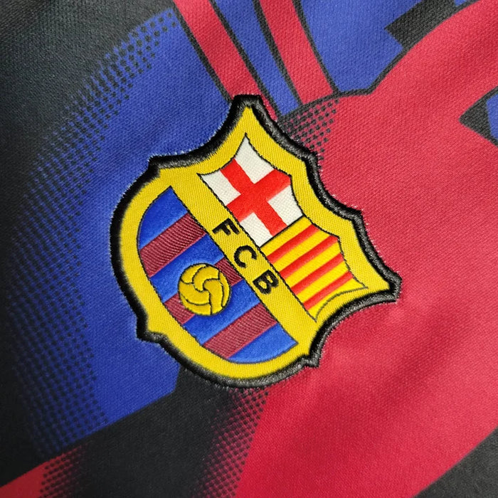 FC Barcelone - Maillot saison 2023-2024 entrainement - Rouge - Bleu