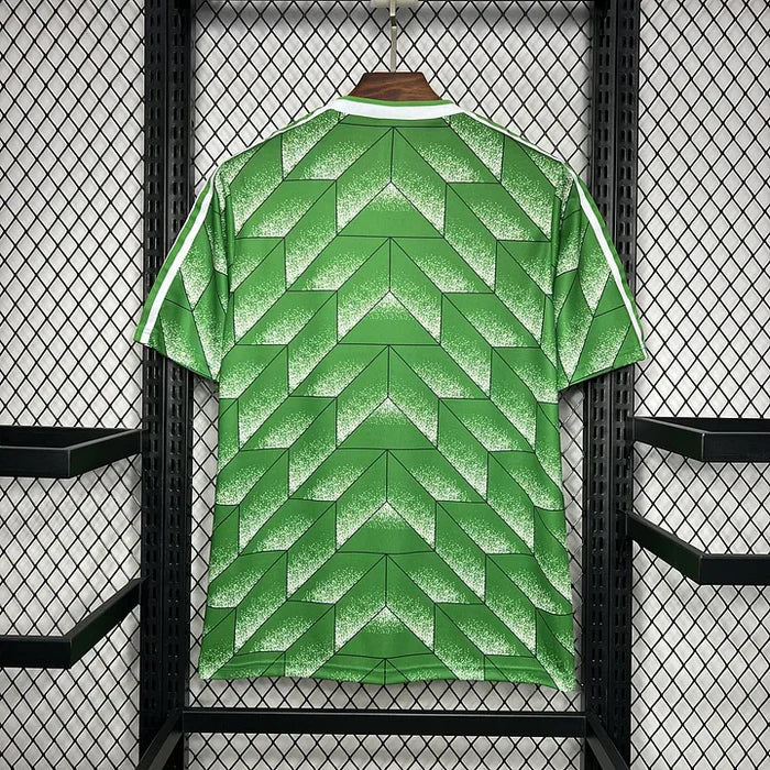 Allemagne - Maillot foot 1990 Retro - Vert
