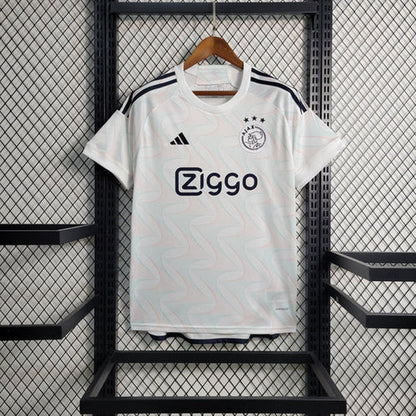 Maillot Ajax saison 2023-2024 extérieur - Blanc