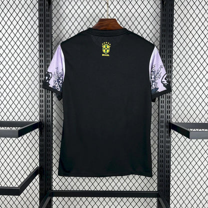 Brésil -Maillot - concept 2025-26 - Noir - blanc