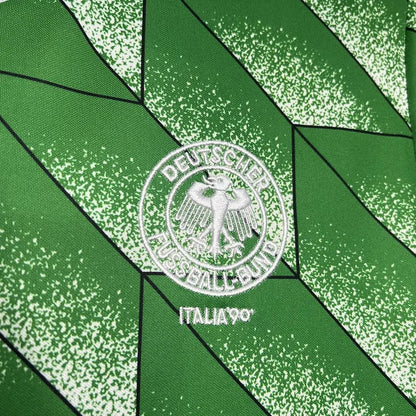Allemagne - Maillot foot 1990 Retro - Vert