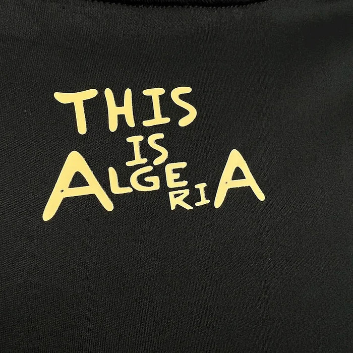 Algérie - Maillot noir 2025 2026 - Noir