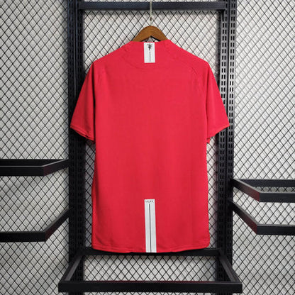 Manchester United - Maillot saison 2007-2008 domicile rétro - Rouge
