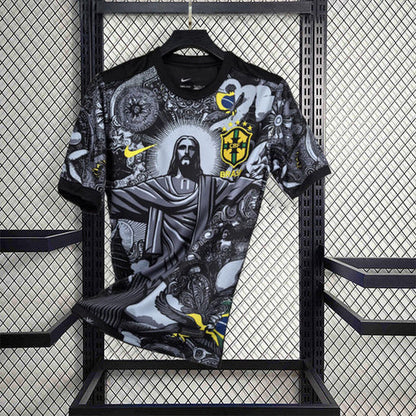 BRÉSIL - MAILLOT CONCEPT - 2024 - Noir - Gris