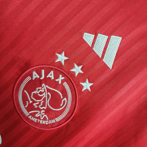 Ajax  - Maillot saison 2023-2024 domicile - Rouge