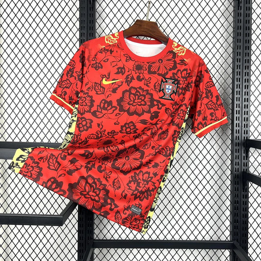 Portugal - Maillot Concept Fleurs - Rouge
