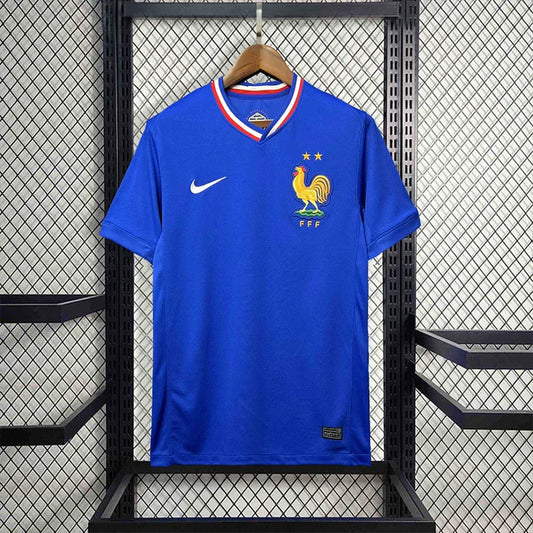 Équipe de France - Maillot foot domicile 2024 2025 EURO2024 - Bleu