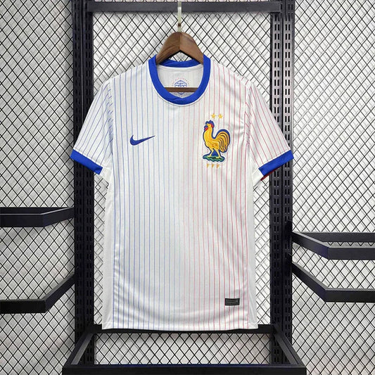 Équipe de France - Maillot foot extérieur 2024 2025 EURO2024 - Blanc