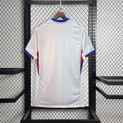 Équipe de France - Maillot foot extérieur 2024 2025 EURO2024 - Blanc