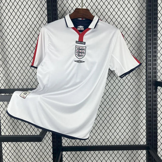 Angleterre - Maillot foot 2004 retro - Blanc