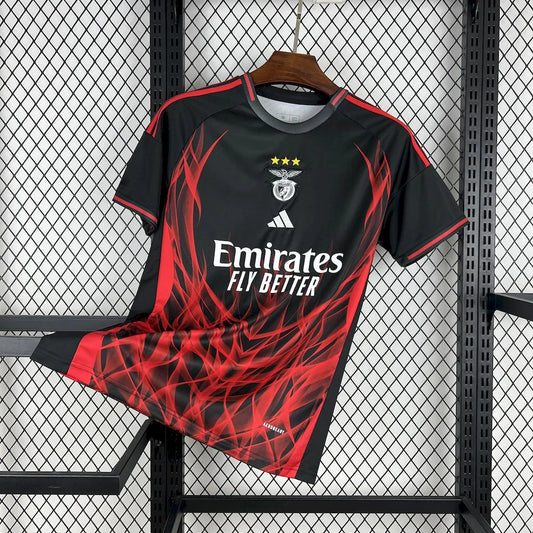 Benfica - Maillot concept 2025-26 - Noir - Rouge