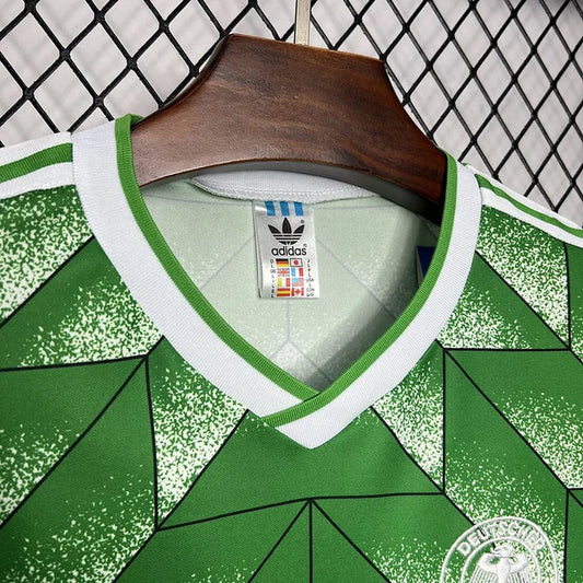 Allemagne - Maillot foot 1990 Retro - Vert