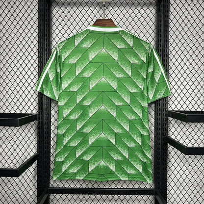 Allemagne - Maillot foot 1990 Retro - Vert
