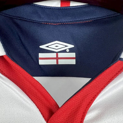 Angleterre - Maillot foot 2004 retro - Blanc